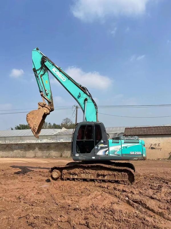Penggali Kobelco Sk200 8 Super X Yn12 Berat 21,8t 118kW Daya mesin