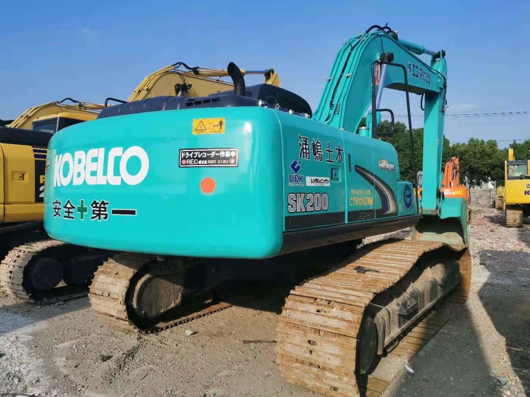 Penggali Kobelco Sk200 8 Super X Yn12 Berat 21,8t 118kW Daya mesin