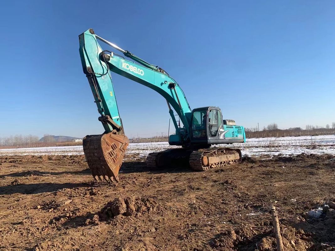 11.35m Max Reach Kobelco 350 Lc 8 9 10 Mesin Excavator digunakan Berat 37,6t