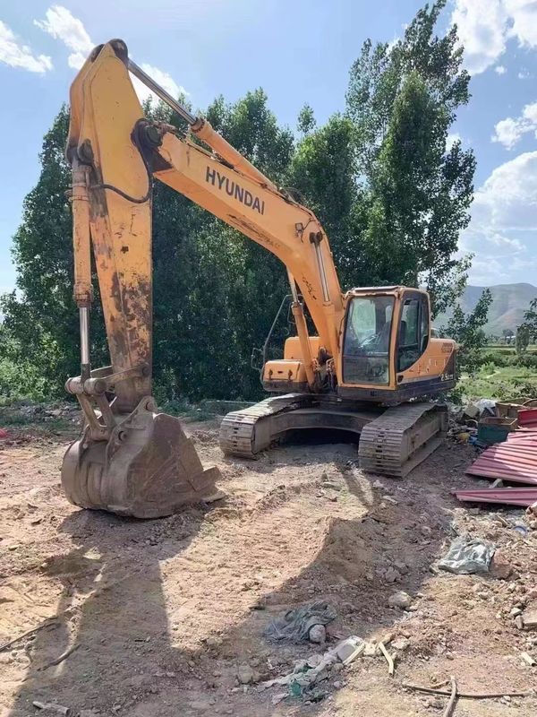 2000rpm digunakan Hyundai R215 siap untuk bekerja dan berpengalaman Korea diimpor dalam kondisi baik