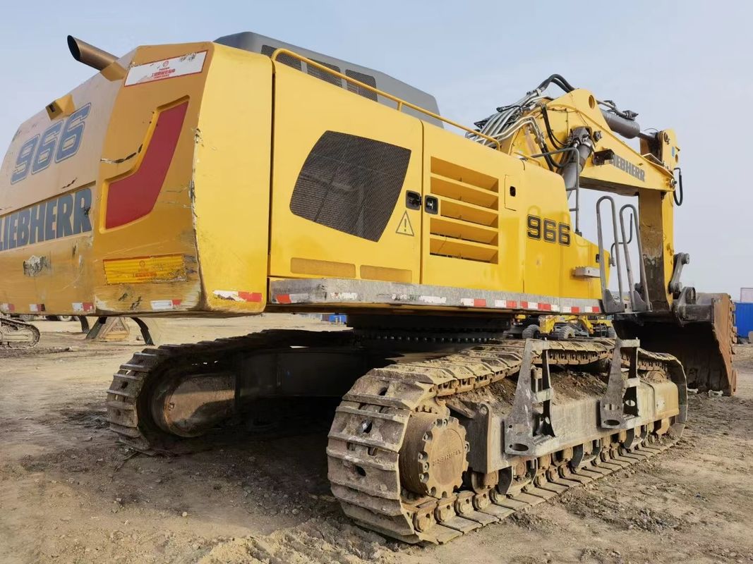 Digunakan Liebherr R966 siap untuk bekerja dan berpengalaman Jerman diimpor dalam kondisi baik