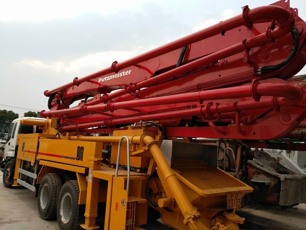 37M Siap Bekerja Jerman Original Putzmeister M37 28 Ton Pump Truck