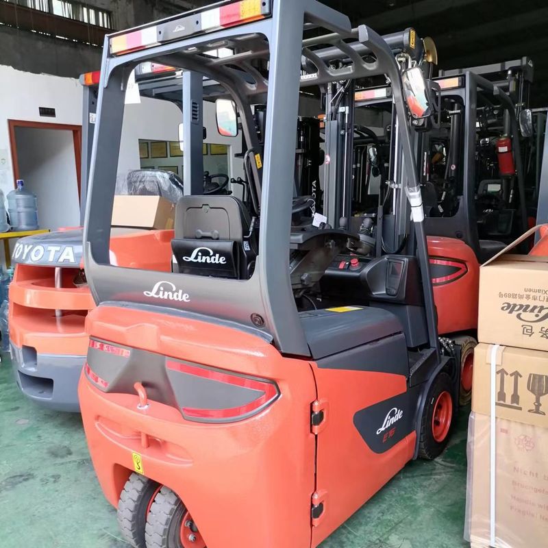 Cina Digunakan kompak listrik forklift Linde CPDT forklift Mesin daya 1,5-2 ton