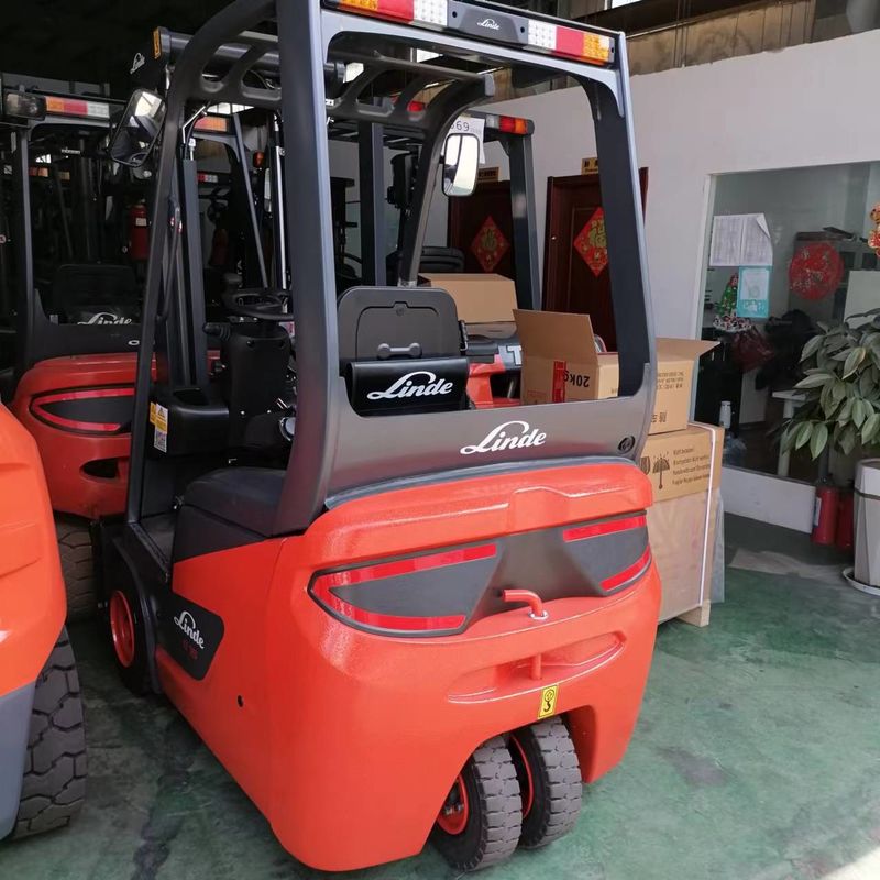Cina Digunakan kompak listrik forklift Linde CPDT forklift Mesin daya 1,5-2 ton