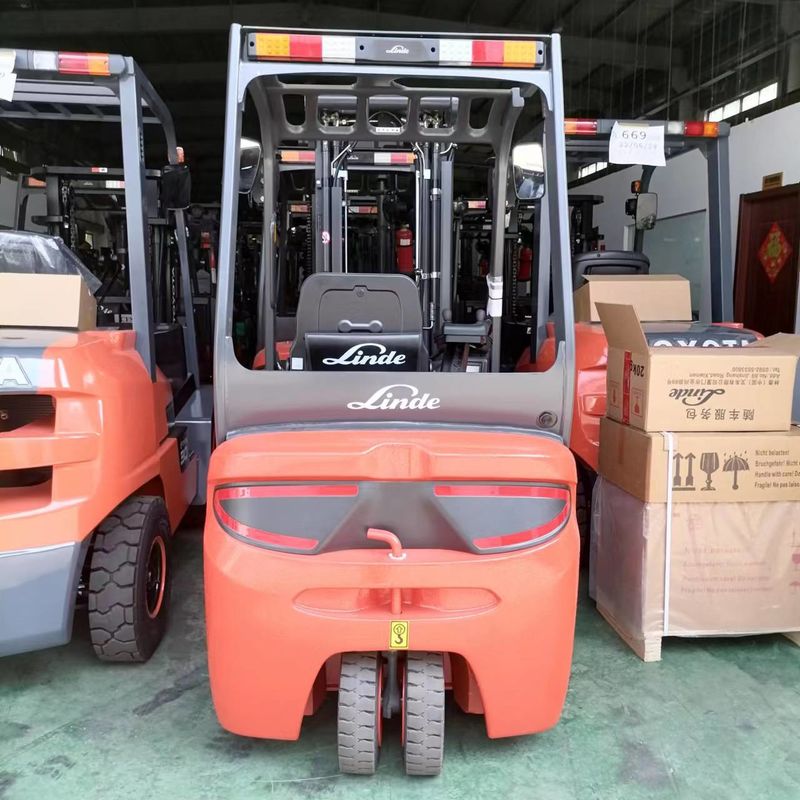 Cina Digunakan kompak listrik forklift Linde CPDT forklift Mesin daya 1,5-2 ton
