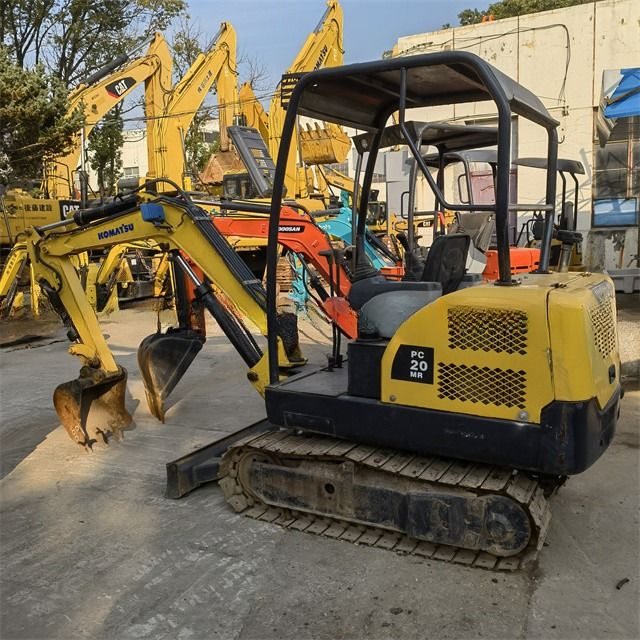 2 Ton Digunakan Jepang Komatsu PC 20 MR Crawler Excavator dengan Jam Kerja Rendah dan Ideal