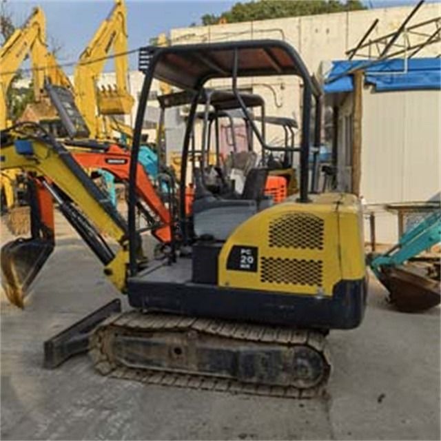 2 Ton Digunakan Jepang Komatsu PC 20 MR Crawler Excavator dengan Jam Kerja Rendah dan Ideal