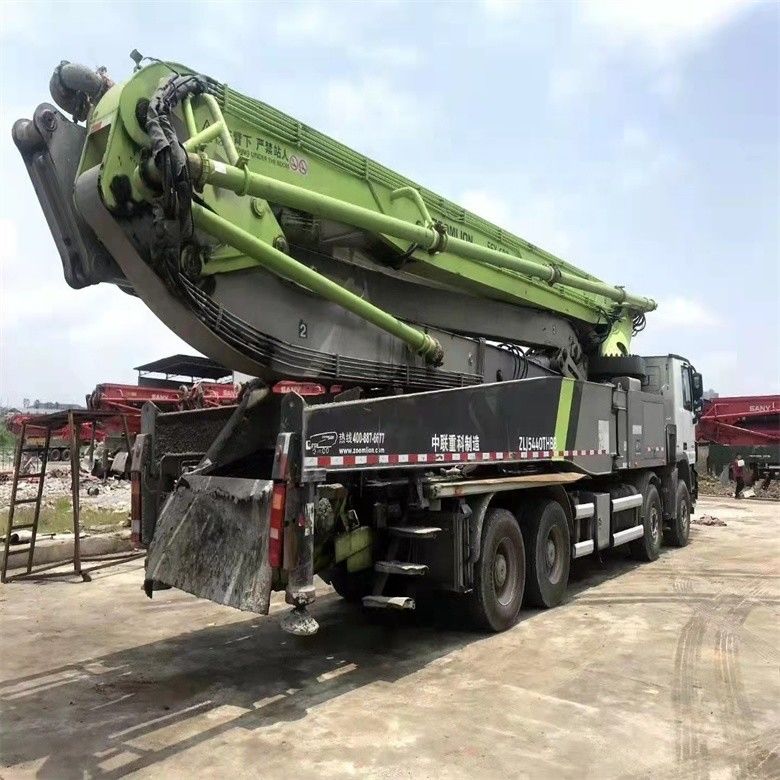 Dipakai Zoomlion Beton Pump Truck 37m 42m 48m 52m Jaminan dan Kinerja Optimal