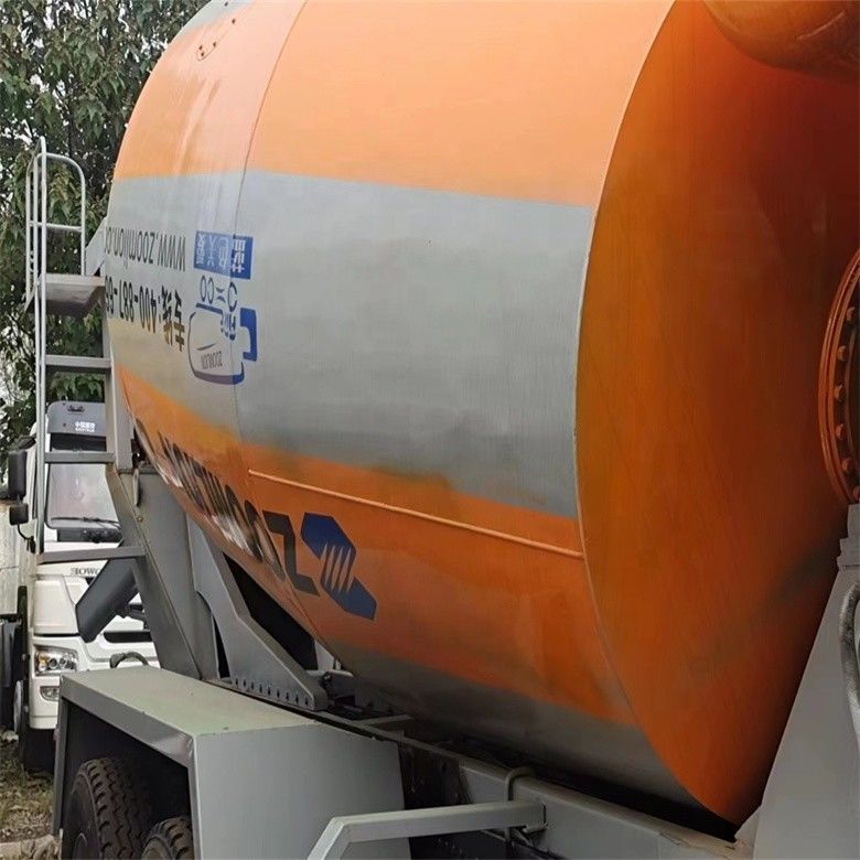 Pekerjaan Konstruksi 6*4 Howo Cement Truck Mixer Dengan 371 Hp 375hp Peradangan Daya