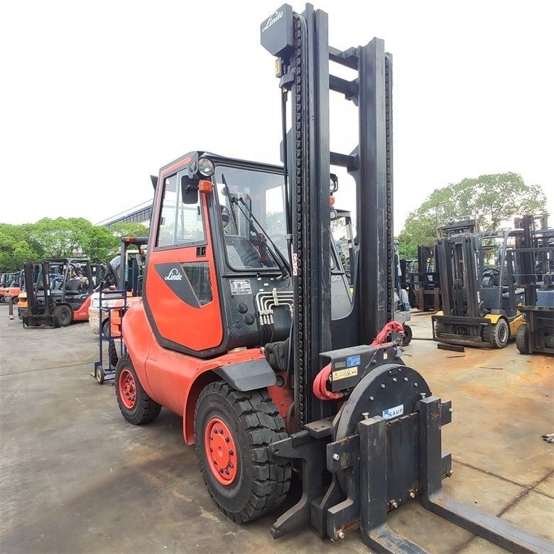 Kondisi yang sangat baik Linde 2 Ton Mini Smart Electric Forklift Dipertahankan dengan baik dan di atas