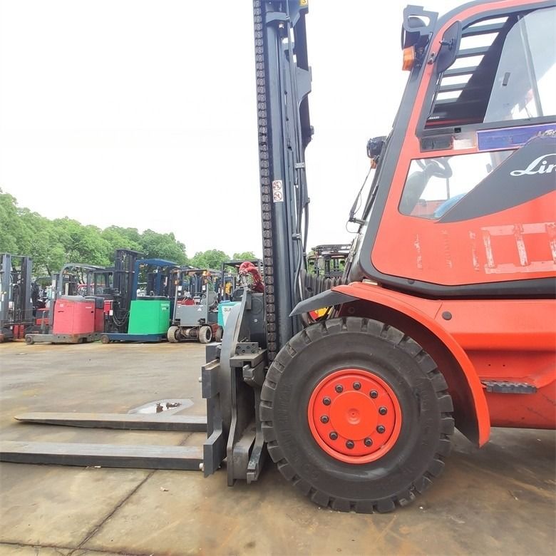 Kondisi yang sangat baik Linde 2 Ton Mini Smart Electric Forklift Dipertahankan dengan baik dan di atas