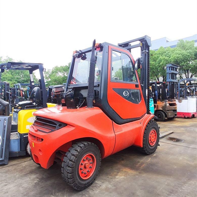 Kondisi yang sangat baik Linde 2 Ton Mini Smart Electric Forklift Dipertahankan dengan baik dan di atas