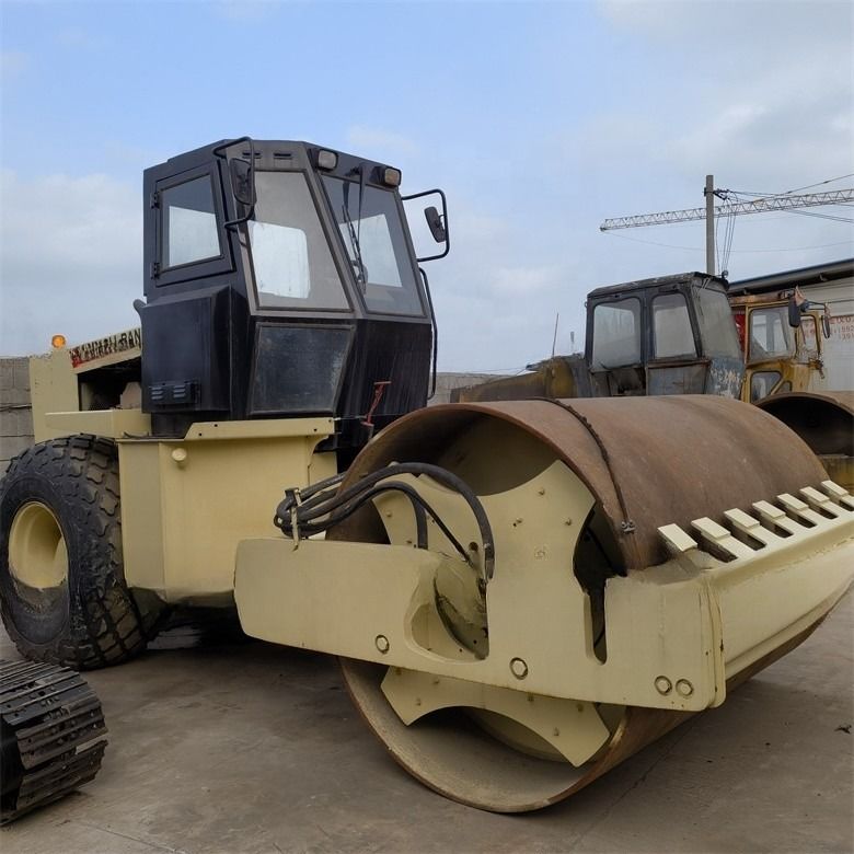 Amerika Diimpor Original Ingersoll-Rand SD100 Jalan Mesin Digunakan Single Drum Roller