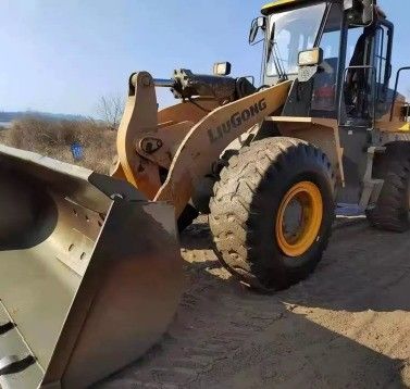2019 Front End Loader Liugong ZL50CN Jenis Roda Mesin yang Digunakan untuk 5 Ton Earthmoving