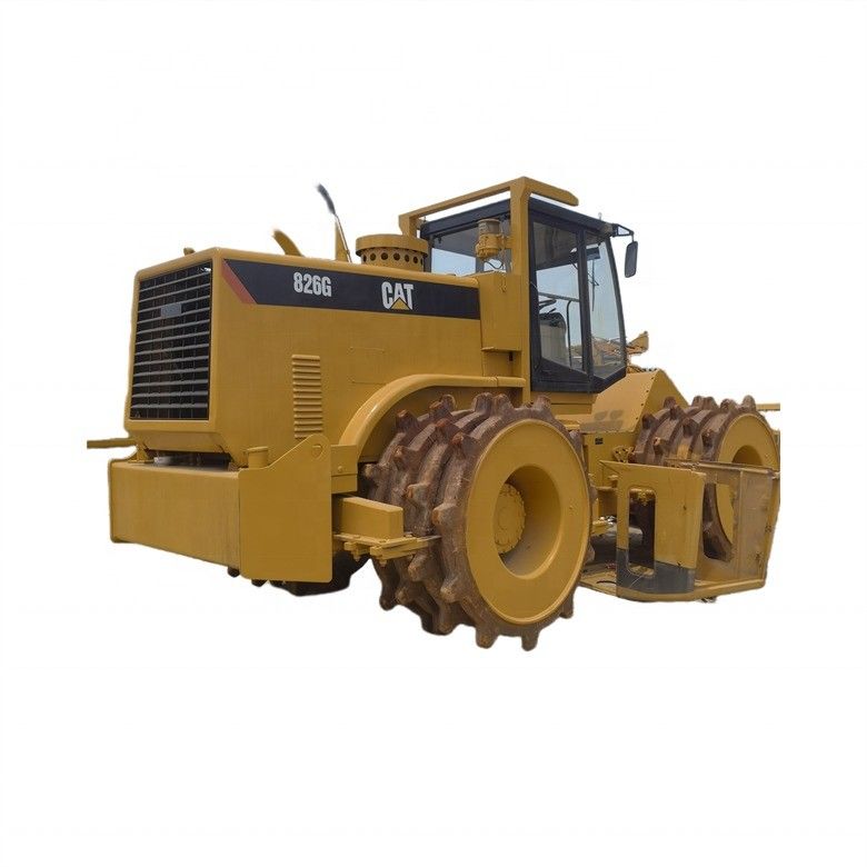 35 Ton Digunakan Caterpillar Cat 826G Compactor dalam kondisi yang sangat baik Warna Asli Jepang
