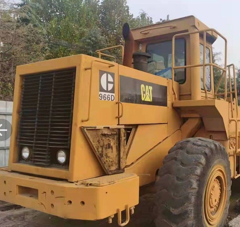 High Power Jepang Cat 966D Loader bekas dalam kondisi baik untuk pekerjaan beban berat
