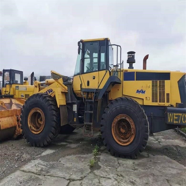 Original Pompa Hidraulik Digunakan Komatsu WA470-6 Wheel Loader Untuk 470 Seri Front Loader