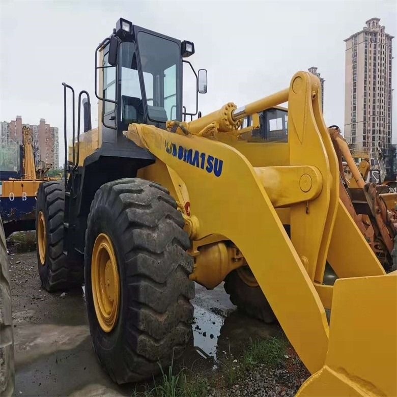 Jepang Made WA420-3 3.5cbm 6t Komatsu Used Wheel Loader Untuk Operasi Earthmoving