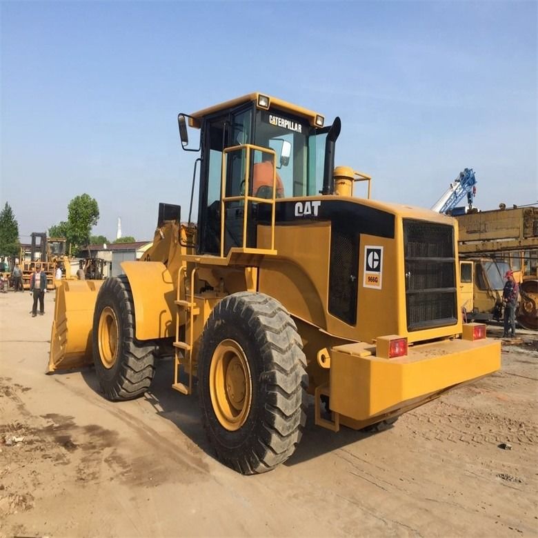 Caterpillar CAT 966G 966 Wheel Loader Dengan Fast Loading 22500 23000 Kg Berat Mesin
