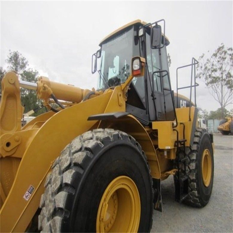 Harga terjangkau 24 Ton digunakan Caterpillar 966G Wheel Loader dari Jepang Dengan 3306 DITA Engine