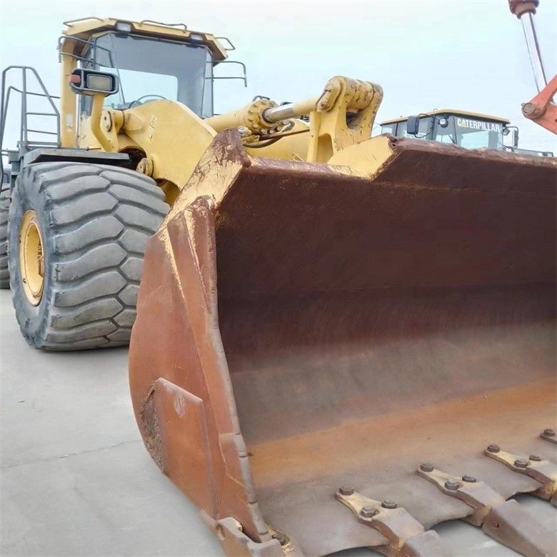 Low Working Hours WA600-6 Wheel Loader dari Jepang Dengan Berat Mesin 44000-44500 Kg
