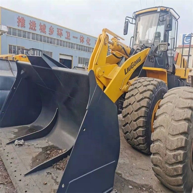 LIUGONG 870H 7 Ton Wheel Loader dengan Jam Kerja Rendah dan Pompa Hidraulik Asli