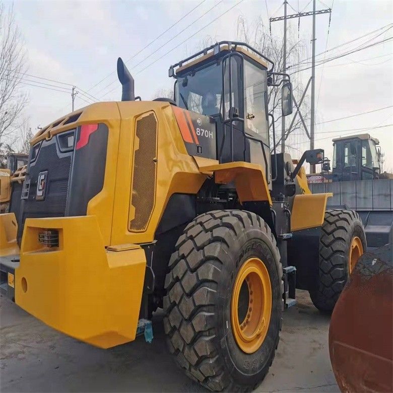 LIUGONG 870H 7 Ton Wheel Loader dengan Jam Kerja Rendah dan Pompa Hidraulik Asli