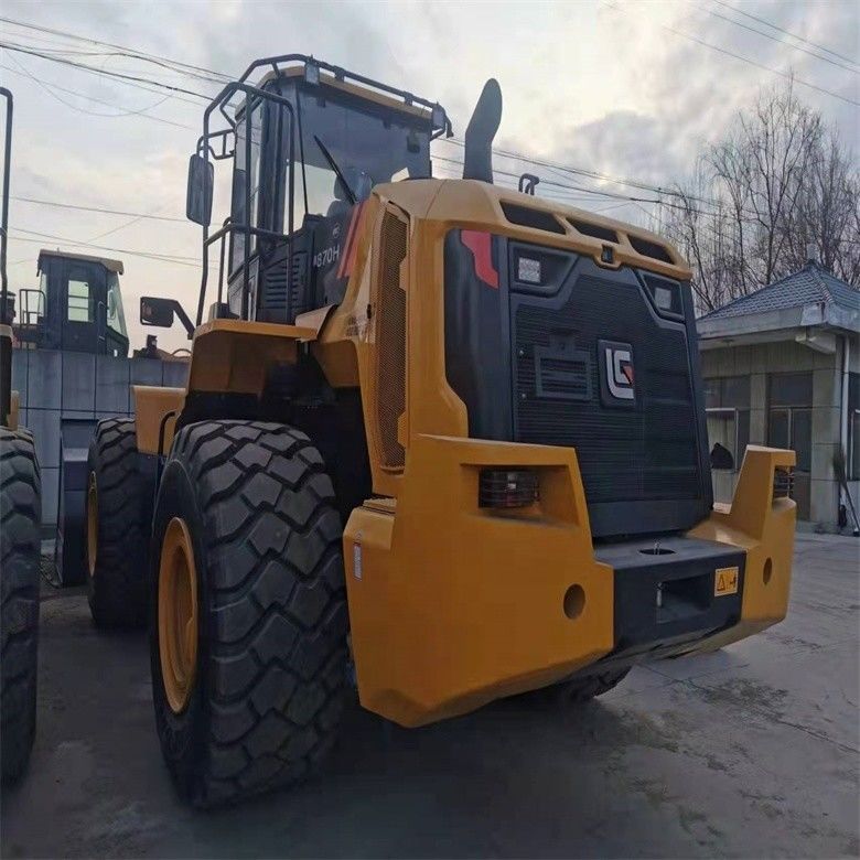 LIUGONG 870H 7 Ton Wheel Loader dengan Jam Kerja Rendah dan Pompa Hidraulik Asli