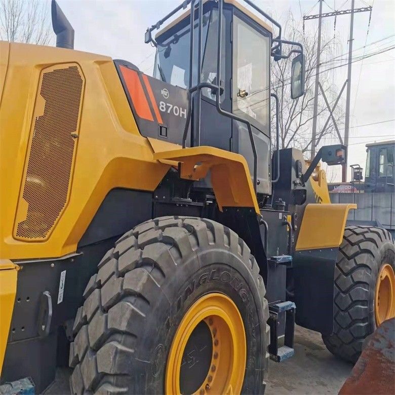 LIUGONG 870H 7 Ton Wheel Loader dengan Jam Kerja Rendah dan Pompa Hidraulik Asli