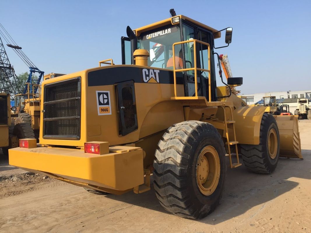 Cat 966G Wheel Loader Berharga Terjangkau Dengan Ember 5,5 M3 Dan Mesin Caterpillar