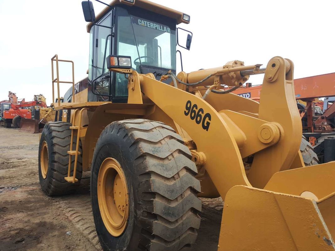 Cat 966G Wheel Loader Berharga Terjangkau Dengan Ember 5,5 M3 Dan Mesin Caterpillar