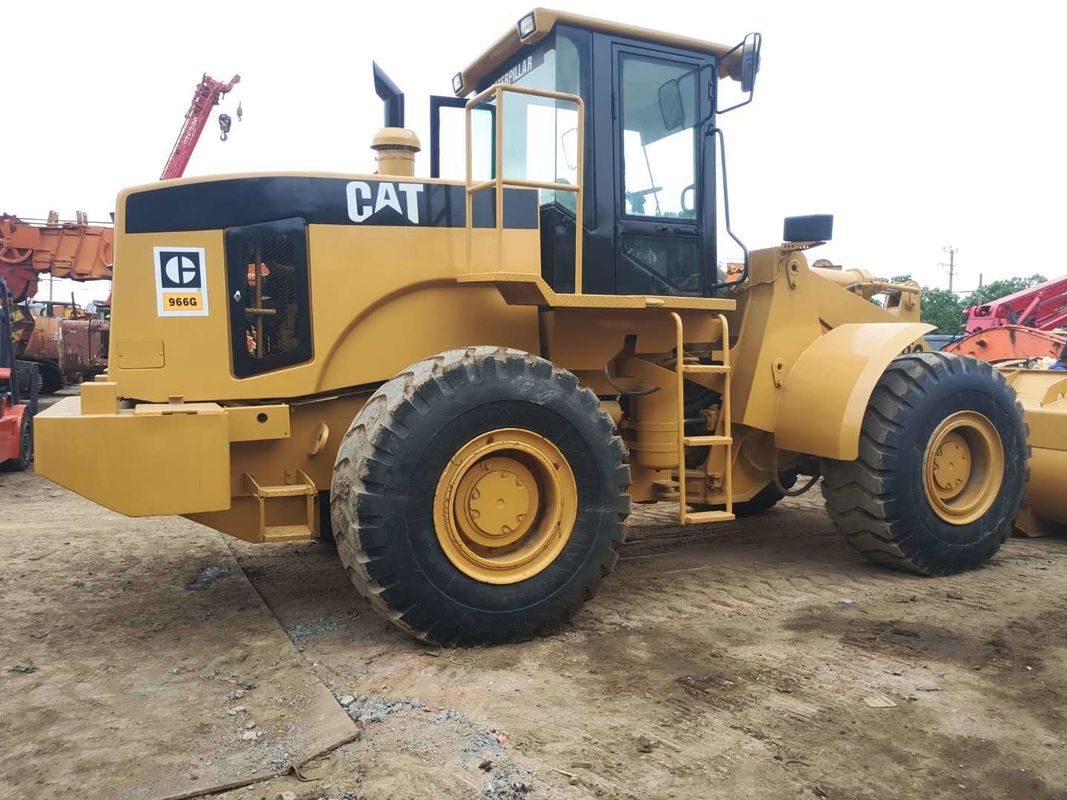 Cat 966G Wheel Loader Berharga Terjangkau Dengan Ember 5,5 M3 Dan Mesin Caterpillar