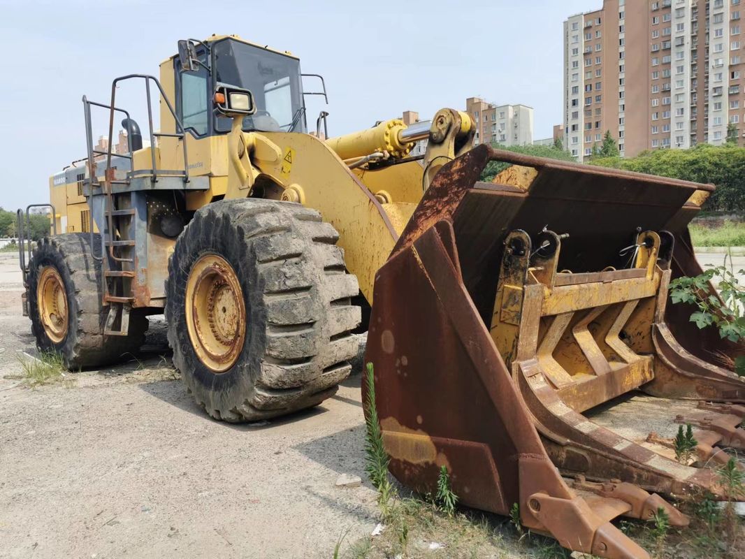 Komatsu 600 Model Heavy Duty WA600-6 Wheel Loader untuk solusi bangunan konstruksi