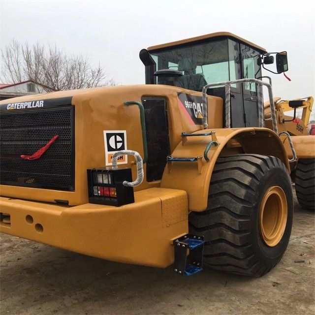 24 Ton Digunakan CAT 966h Wheel Loader dengan Jam Kerja Rendah Original Made in Japan