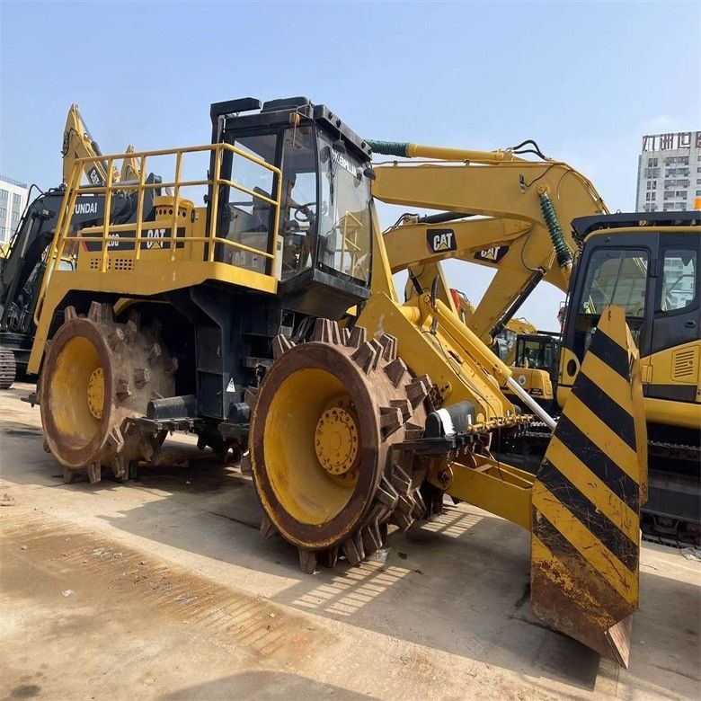 Jepang Membuat CAT 826G Compact CAT Original Dengan Mesin 3406 DITA Dalam Jam Kerja Rendah