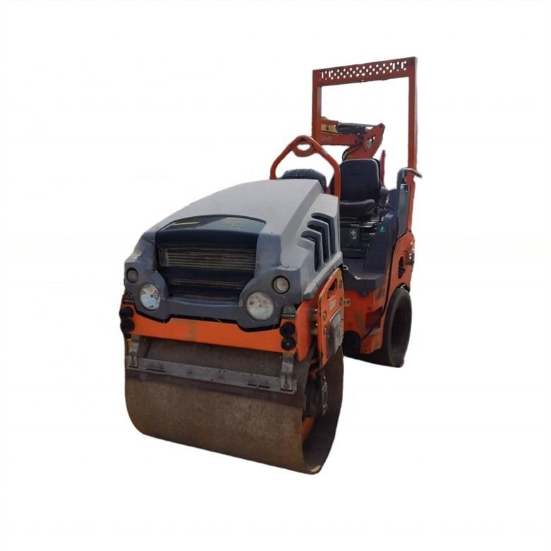 2.5 Ton Digunakan Hamm Roller Compactor HD35VT dalam warna asli dengan kekuatan menarik 28KN