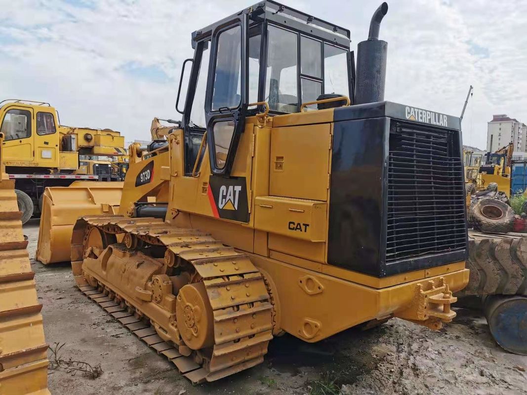 Jepang Digunakan Wheel Loader Untuk Lemes Dan Bergerak Jenis Operasi CAT 973