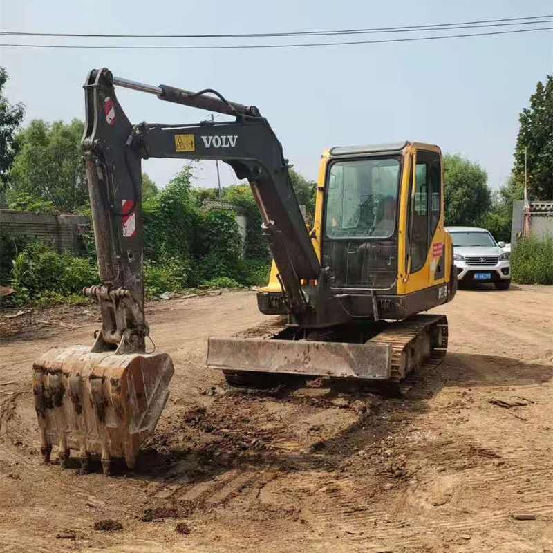 Swedia diimpor kualitas tinggi Volvo EC55B PRO mesin excavator crawler digunakan hampir baru