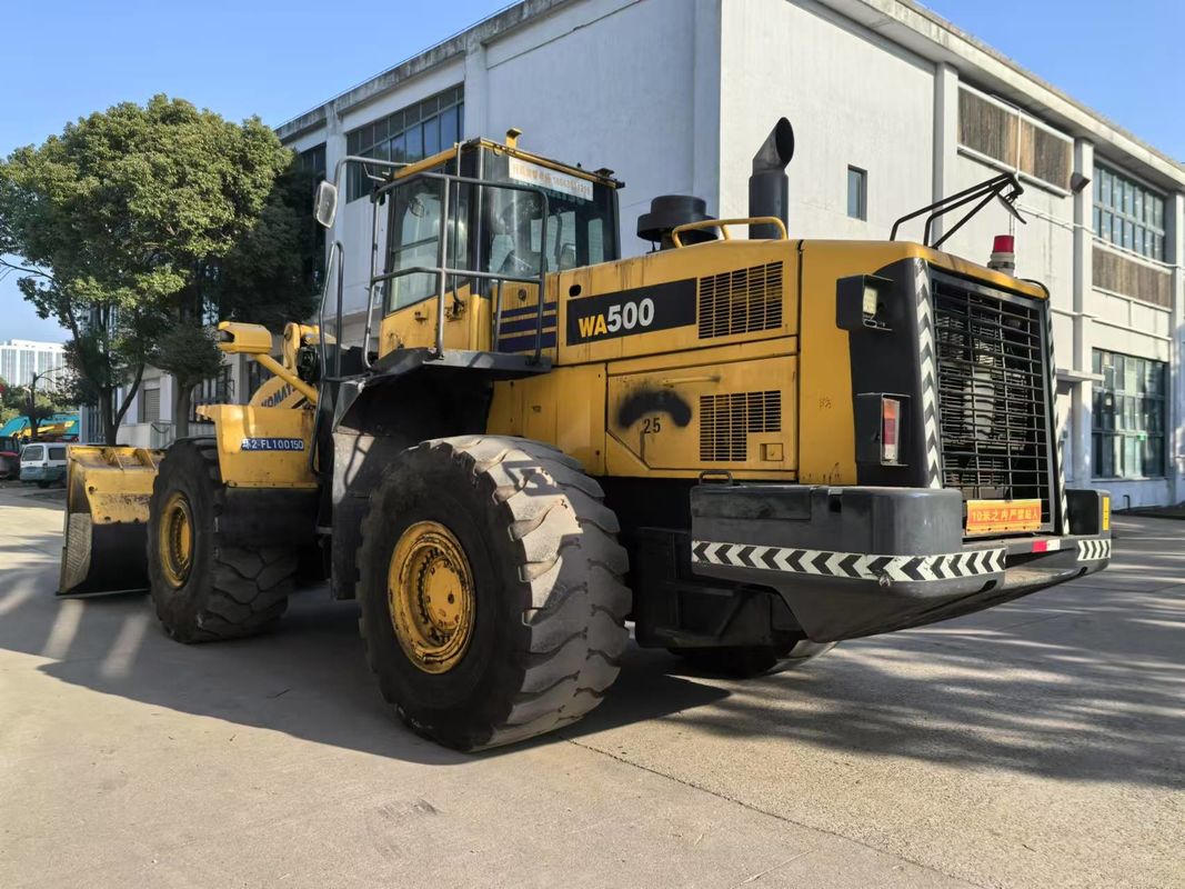 Komatsu WA500-6 Wheel Loader Heavy-Duty Front Loader yang digunakan diekspor dari Cina