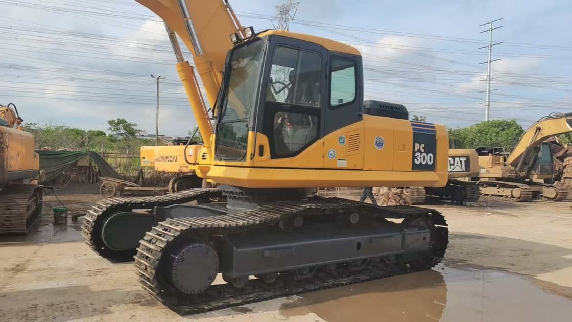 Digunakan Komatsu PC300-7 Excavator dengan 180 kW Mesin Daya Hydraulic Crawler Digger