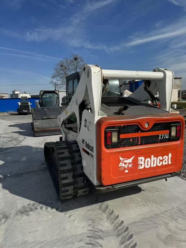Dipakai Bobcat T770 Skid Steer Loader Dijual Cina Ekspor Kondisi Baik