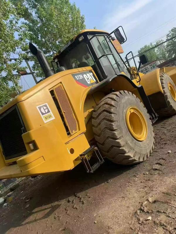 CAT 972H Wheel Loader yang digunakan untuk dijual. Caterpillar 972H Second Hand Loader China Supplier