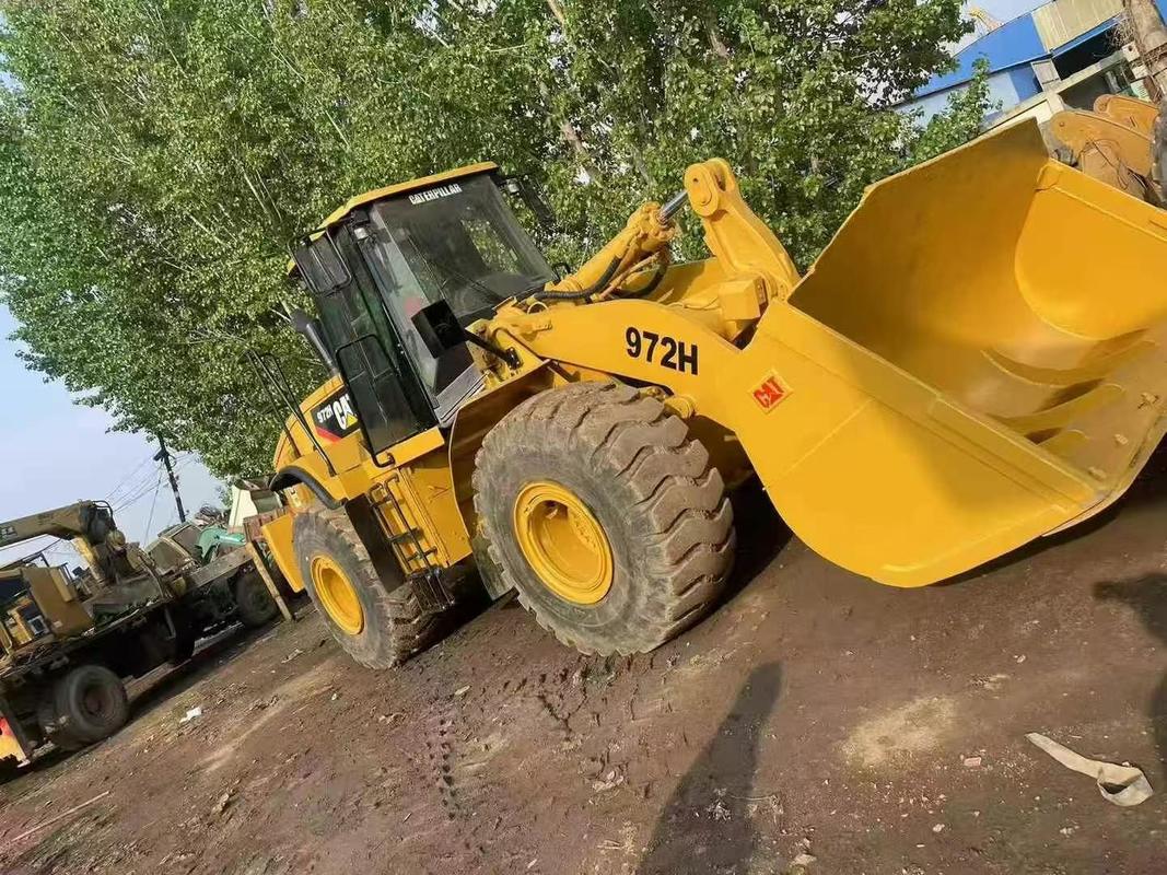 CAT 972H Wheel Loader yang digunakan untuk dijual. Caterpillar 972H Second Hand Loader China Supplier