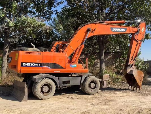 Doosan Dh210w-7 digunakan Korea digunakan wheel loader wheel excavator 101kW