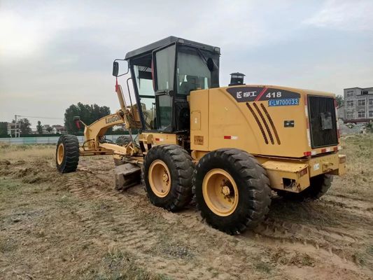 Digunakan LIUGONG CLG418 Motor Grader Low jam Kondisi baik pengiriman global