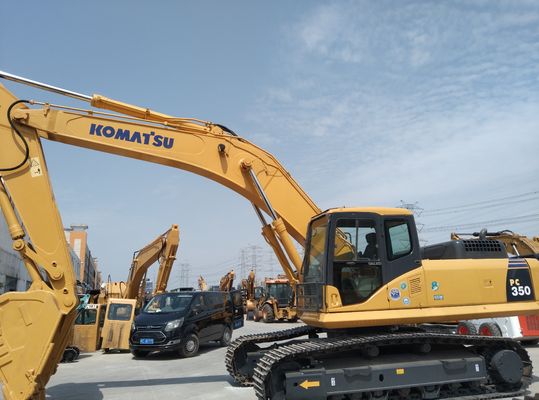 Digunakan Komatsu PC350-7 Crawler Excavator Kondisi yang dapat diandalkan Ekspor dari Cina