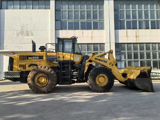 Komatsu WA500-6 Wheel Loader Heavy-Duty Front Loader yang digunakan diekspor dari Cina