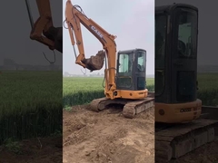Kualitas tinggi 6 ton digunakan Jepang diimpor Komatsu pc 55 MR crawler excavator dengan jam kerja yang lebih pendek