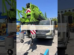 Dikgunakan Zoomlion ZLJ5419JQZ50V Truk Crane untuk Dijual 50 Ton Hampir Baru Ekspor Global